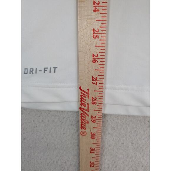 Nike Pro Combat Shirt Mens Medium White Hyperwarm Dri Fit Fitted 479925-100 - Picture 4 of 16